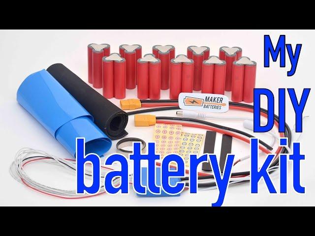 DIY 52V 10.5Ah lithium battery from a kit