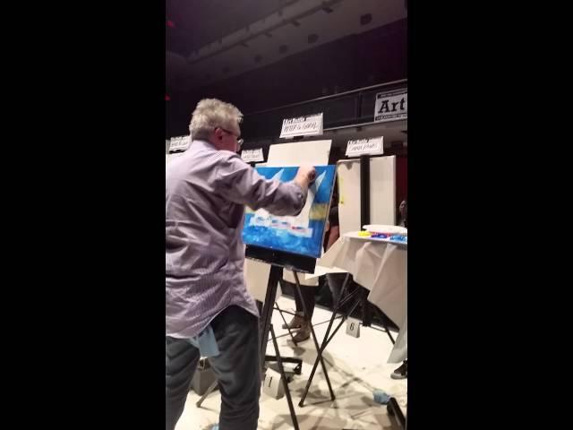 Art Battle Canada at The Living Arts Centre, Mississauga, Ontario
