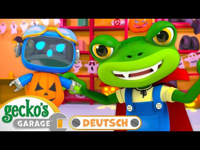 In Der Werkstatt Spukt‘s | 90-minütige Zusammenstellung｜Geckos Halloween-Cartoons für Kinder️