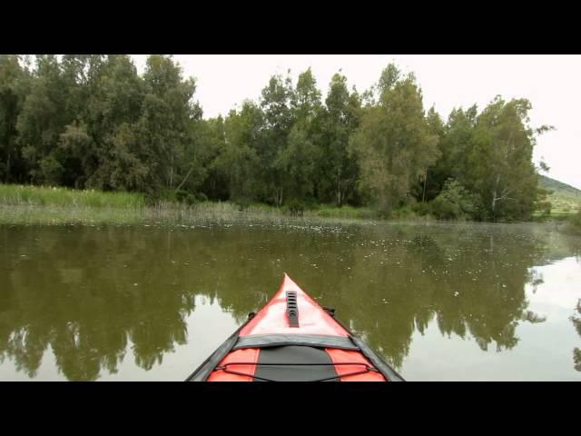 Navegando por el embalse  de Brovales (Jerez de los Caballeros)