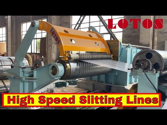 High Speed Slitting Lines | Steel Coil Slitting Line