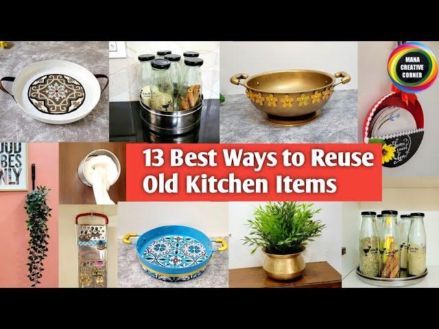 13 Creative ways to repurpose old kitchen utensils | Best ideas to reuse old Kitchen items | Crafts