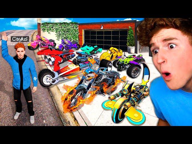 Collecting RARE TRILLIONAIRE BIKES In GTA 5! (Mods)