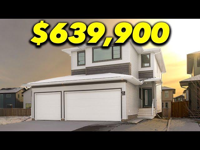 Inside a STUNNING $639,900 New Single Family Home in Lethbridge Alberta