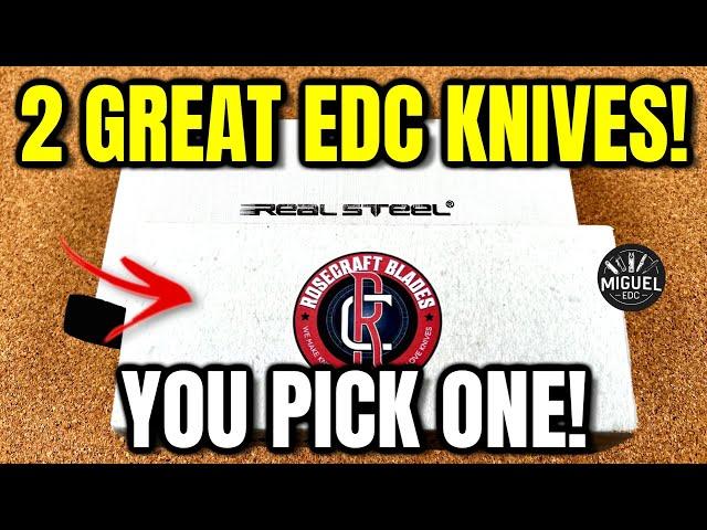 Unboxing Two EPIC Budget EDC Folding Knives! Which One Is More Your Style?!