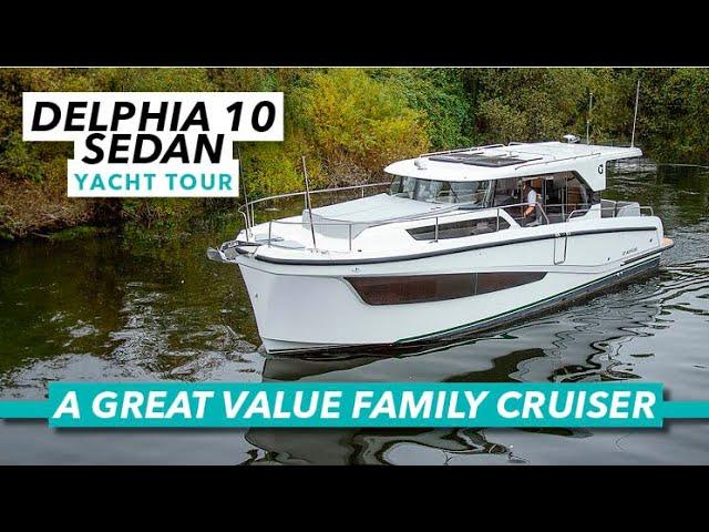 Great value family cruiser | Delphia 10 Sedan tour | Motor Boat & Yachting