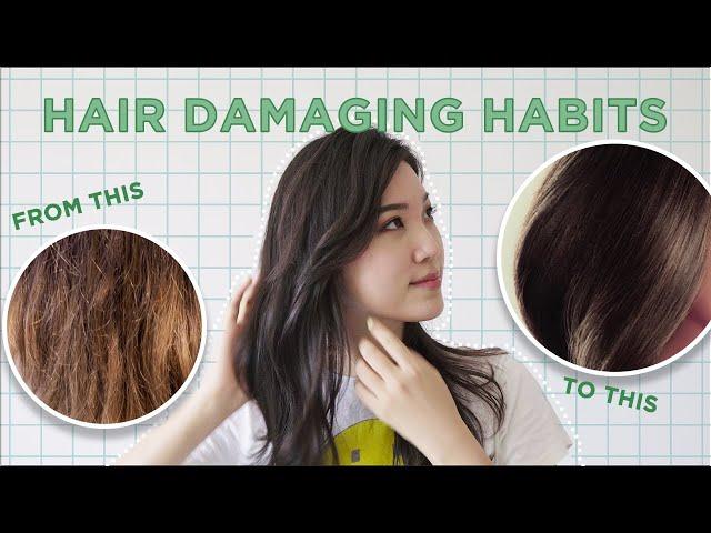 Hair Damaging Habits You’re Doing EVERY DAY! • Simple Tips No One Tells You