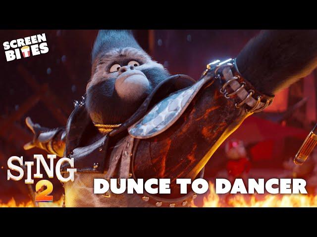 Johnny (Taron Egerton) From Dunce To Dancer | Sing 2 (2021) | Screen Bites