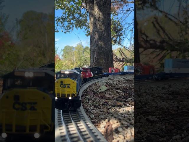 Heavy garden train #locomotive #railroad #locomotive #norfolksouthern #Train #gardenrailway #rail