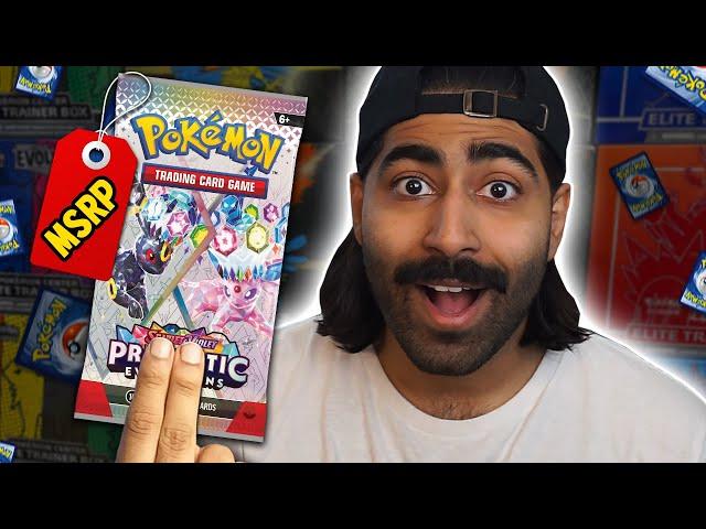 Opening PRISMATIC EVOLUTIONS the MOST HYPE Pokemon Card Set !!