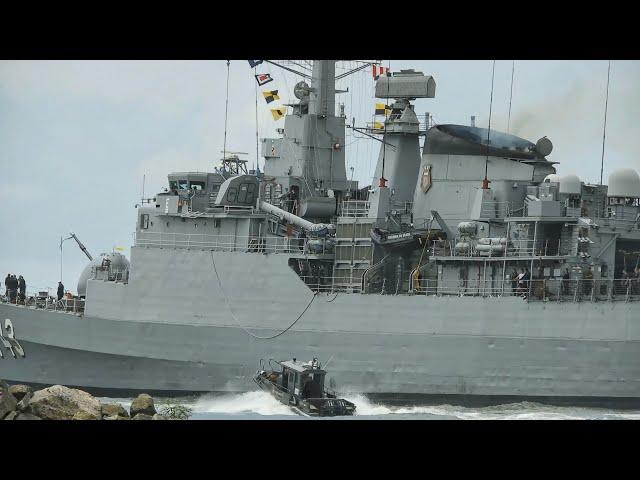 Departure of the LIBERAL FRIGATE for the HIGH SEAS - Brazilian Navy