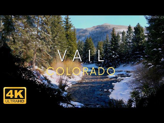 Vail Colorado in 4K Winter