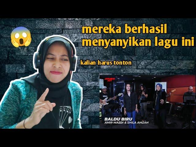 JammingHot AMIR MASDI & SHILA AMZAH - BALDU BIRU |  REACTION