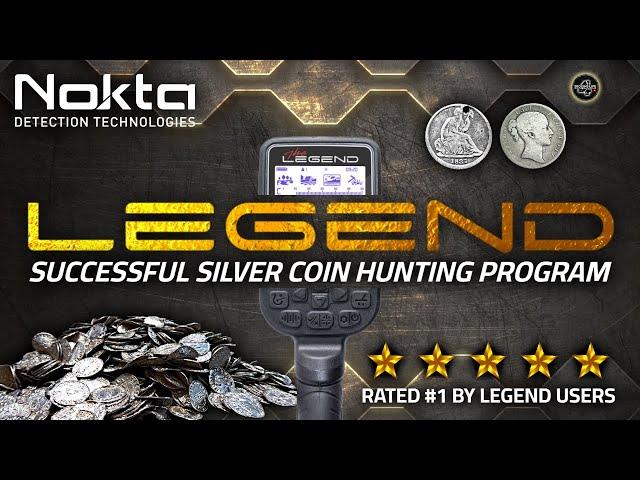 SUCCESSFUL SILVER COIN HUNTING PROGRAM | BEST SETTINGS Nokta Legend Metal Detector | METAL DETECTING