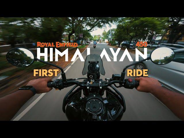 Royal Enfield Himalayan 450 | First Ride Impressions | 4K POV