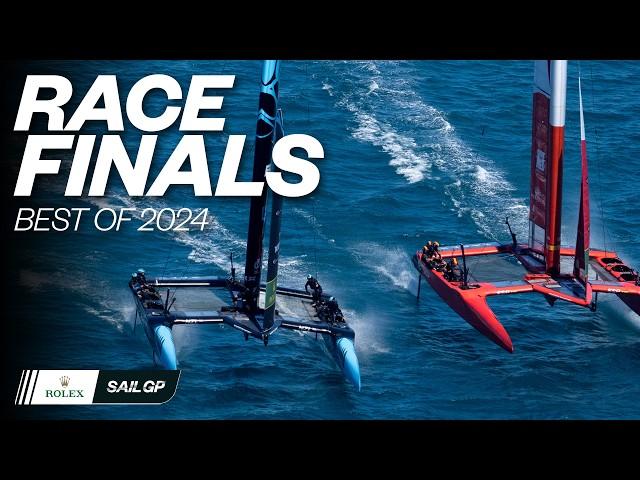 Outstanding Racing! The Best Race Finals In 2024 | SailGP