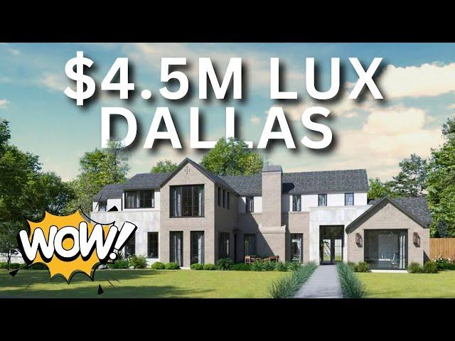 LUXURY HOME Tour In Dallas Texas: Stunning $4.5M Property Near WHITE ROCK LAKE | Luxury Dallas TX