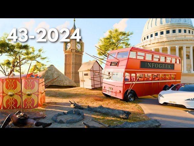 EVOLUTION of London 43 - 2024 | 3D Animation