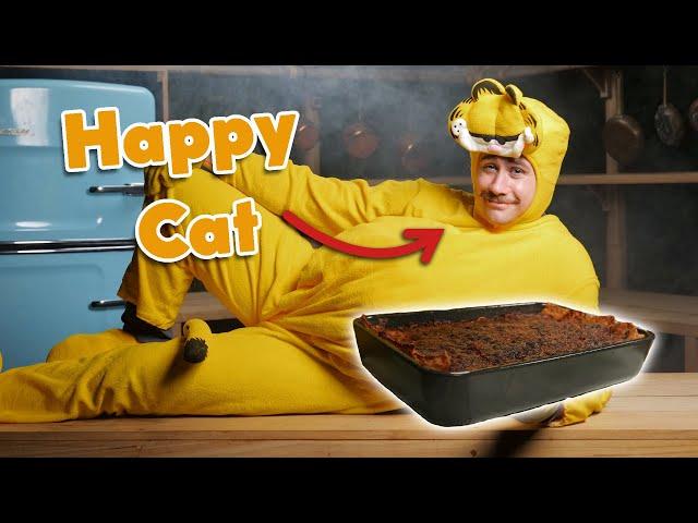 Making Garfield's Lasagna Like an Adult | Cooking with Colin