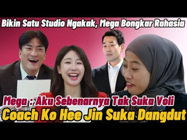 MEGAWATI BONGKAR RAHASIA BIKIN SATU STUDIO NGAKAK | COACH KO HEE JIN SUKA DANGDUTAN