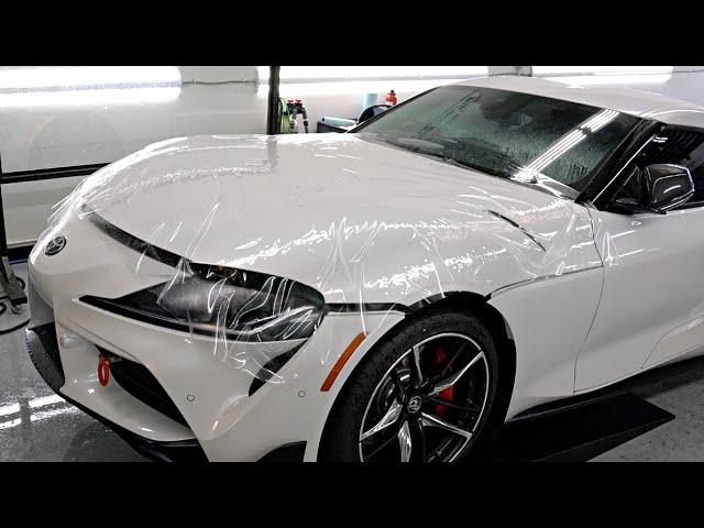 Toyota Supra + XPEL Ultimate Plus Paint Protection Film