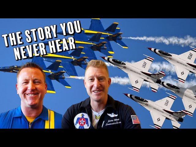 Unveiling the Secrets of the Thunderbirds and Blue Angels! @AfterburnPodcast Ep #66