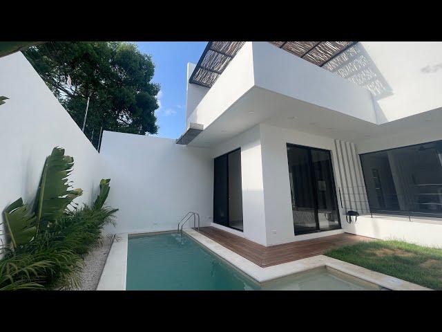 Casa Tulum en un lote de 200 m2 cercana a la playa (Disponible $5,800,000 pesos)