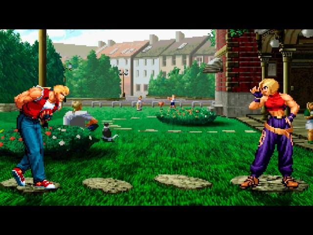 Evolution of Terry Bogard & Blue Mary Intro (1995-2024)