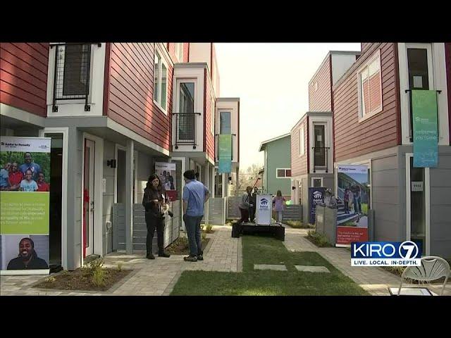 Habitat for Humanity introduces new Ballard townhomes | KIRO 7 News