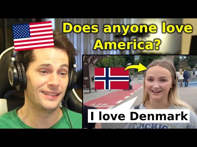 American Reacts to What Country Norwegians Love the Most