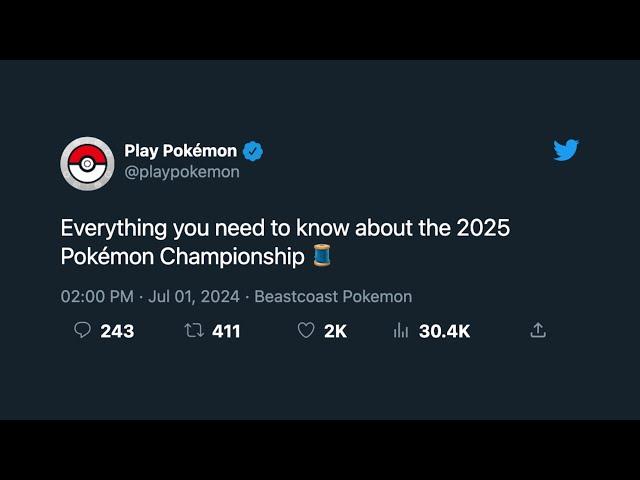 Everything you need to know about the 2025 Pokemon Championship