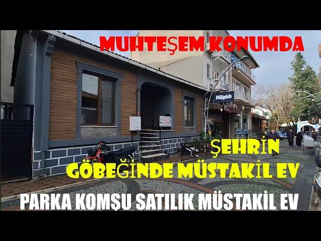 Şehrin Göbeğinde Satılık Müstakil Ev 220 m2 Masrafsız Doğalgazlı