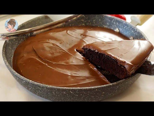 Easy 10 Minute Chocolate cake in Frying pan | NA Cookbook