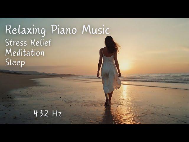 Summer Sunset: 3 Hours of Relaxing  Piano Music - Perfect for Stress Relief and Meditation 