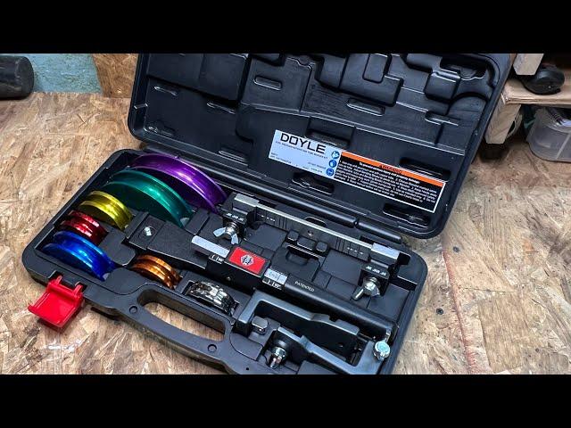 Doyle Premium Ratcheting Tubing Bender Set from Harbor Freight