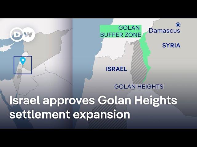 How does the Golan Heights' Druze population factor into Israel's plans? | DW News