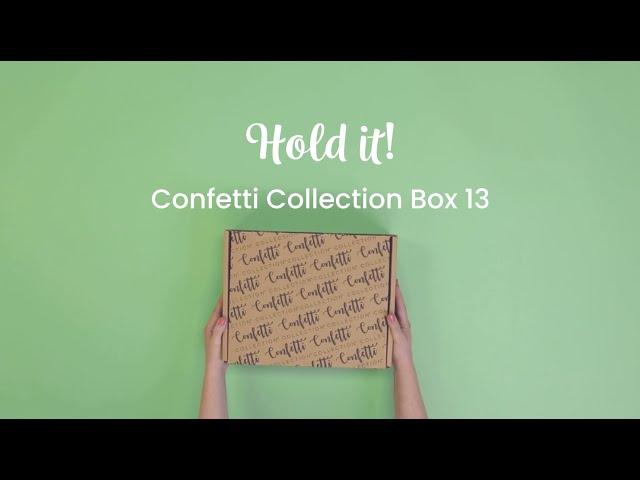 Confetti Collection Box 13 Unboxing