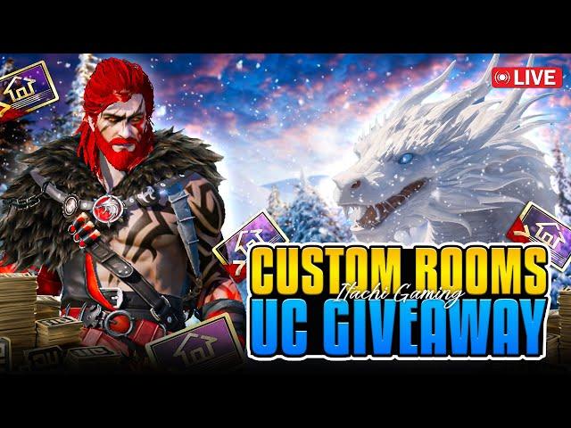 BGMI LIVE CUSTOM ROOM | ROYAL PASS AND UC GIVEAWAY EVERY MATCH | 800 UC PRIZE POOL EVERY MATCH