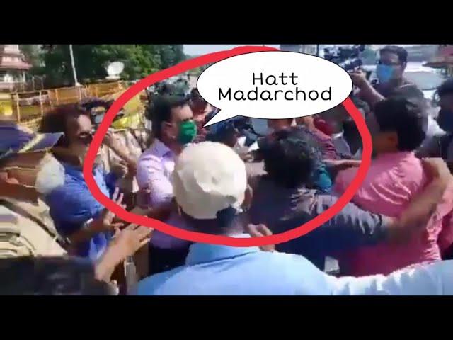 Arnab Goswami’s colleague Pradeep Bhandari physically assaulted by reporters outside NCB office