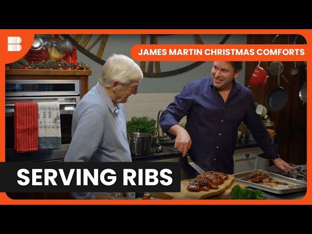 Sir Michael Parkinson Drops By For James Martin's Christmas Comforts - Lifestyle Documentary