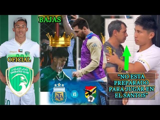 MIGUELITO NO está PREPARADO para SANTOS | BOLIVIA ELIMINADO | MESSI LISTO | ARGENTINA VS BOLIVIA