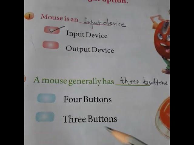 M.C.Q.  based on the mouse of a computer.(U.KG.)#