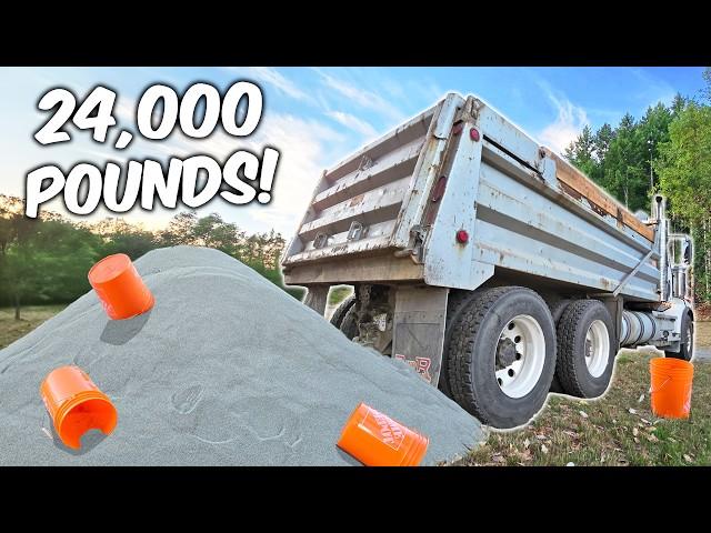 How Much GOLD In Dump Truck Full Of Home Depot Sand?