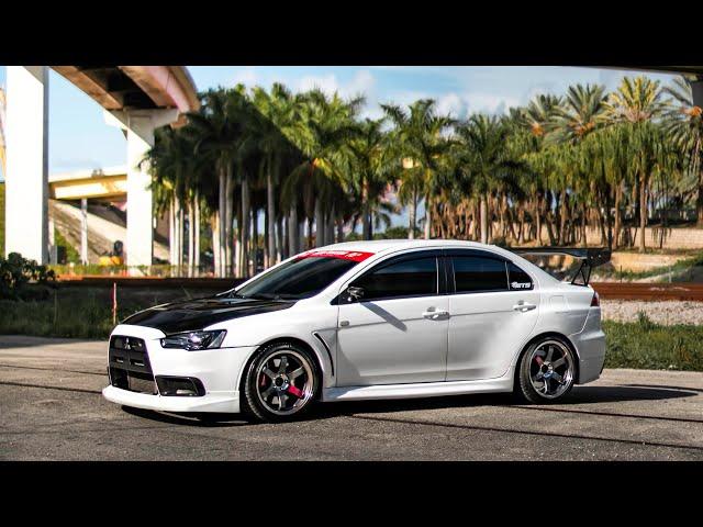 Evo X at the Train Tracks | RalliRandy [Short]