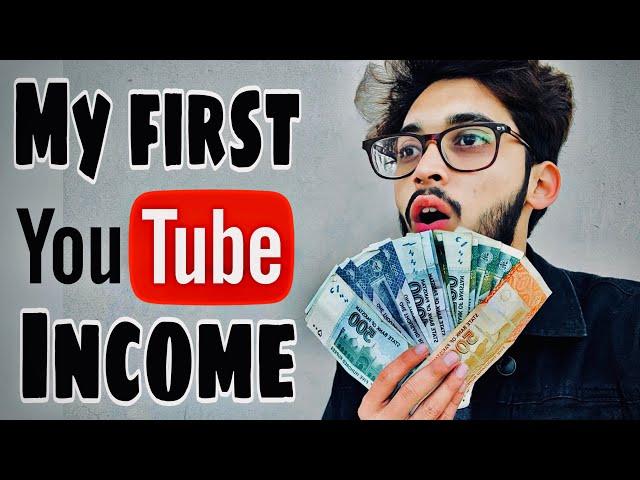 My First Youtube Income ️ How to earn money from YOUTUBE in 2023