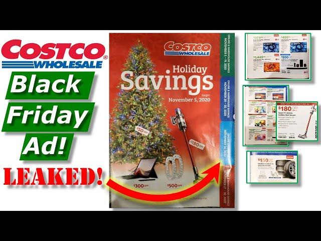 Costco Black Friday Ad LEAKED! Deals Nov 2020: Tools, Vacs, Remodeling, Tech, TVs, Christmas