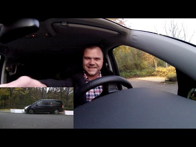 Einpark Assistent im Test | Parking assist Mercedes