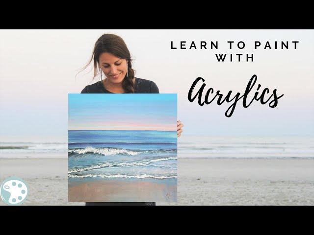 Learn How To Paint with Acrylics | Welcome to Createful Art