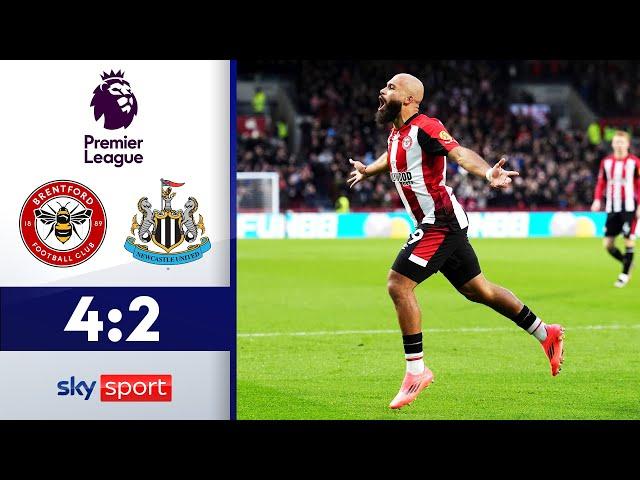 Brentford bleibt oben dran! | FC Brentford - Newcastle United | Highlights - Premier League 2024/25