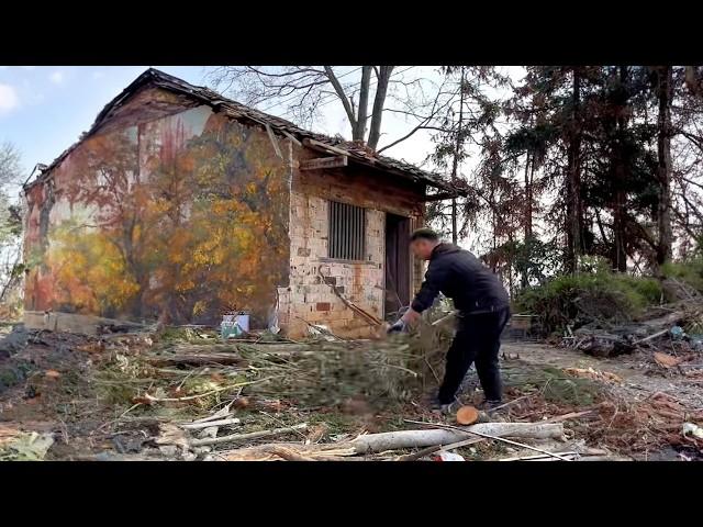 Parents Died Early ~ This Poor Guy Renovated Old House and Transformed the Garden | Start to Finish